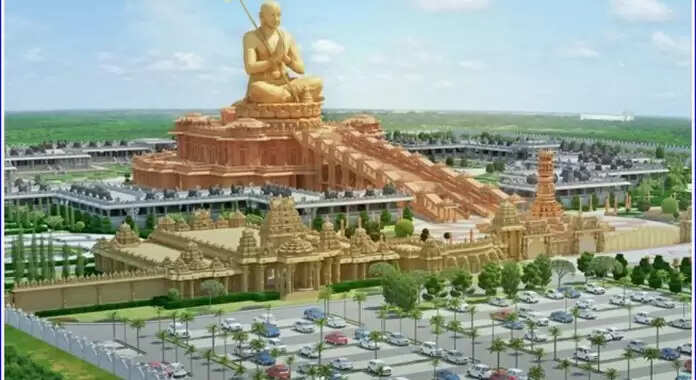 216 அடி உயர சிலை.. ஐதராபாத்தில் இன்று திறந்து வைக்கிறார் பிரதமர் மோடி