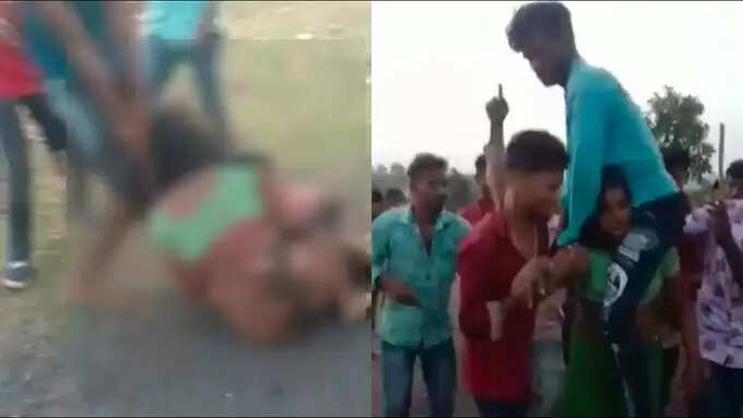 மனிதநேயம் எங்கே..!! 23 வயது பெண்ணை நிர்வாணப்படுத்தி ஊர்வலமாக சென்ற குடும்பத்தார்!