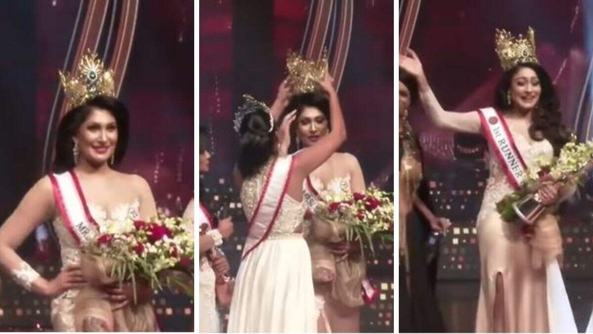 கல்யாணமானாலே பிரச்சனை தான் போல! திருமதி உலக அழகி செய்த அளப்பறை!