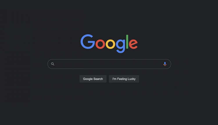 டார்க் மோடில் கூகுள் தேடு பொறி!!