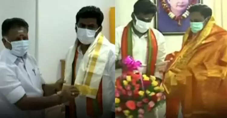 பொதுக்குழுவில் நடந்த மோதல்.. ஓபிஎஸ், இபிஎஸ்சை தனித்தனியே சந்தித்த பாஜக தலைவர்