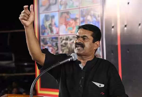 தமிழுக்கு தனி அமைச்சகம் இருப்பதை திமுக விரும்பவில்லையோ..? - சீமான்