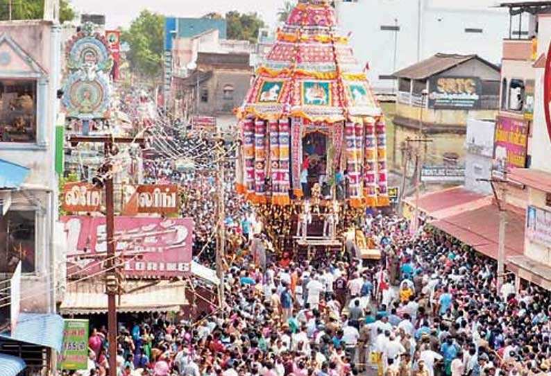 தஞ்சை பெரியகோவில் தேரோட்டம்.. உள்ளூர் விடுமுறை அறிவிப்பு..!