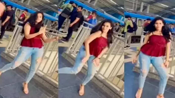 நஸ்ரியா பாட்டுக்கு குத்தாட்டம் போட்ட பெண் மீது போலீஸ் வழக்கு!!