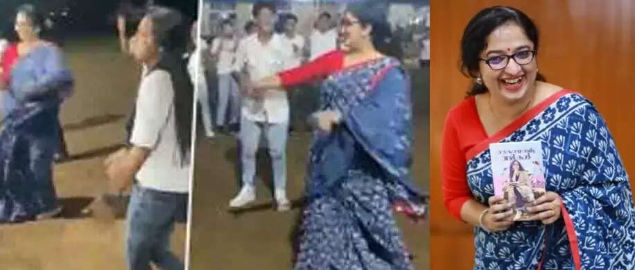 மாணவிகளுடன் உற்சாகமாக நடனமாடிய மாவட்ட ஆட்சியர்.. வைரல் வீடியோ !! மாணவிகளுடன் உற்சாகமாக நடனமாடிய மாவட்ட ஆட்சியர்.. வைரல் வீடியோ !!