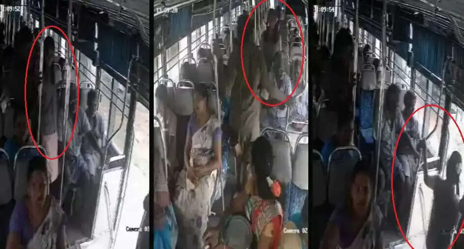 ஓடும் பேருந்திலிருந்து இறங்கிய மாணவி படுகாயம்.. ஓட்டுநர், நடத்துனரால் அரங்கேறிய கொடூரம் !!