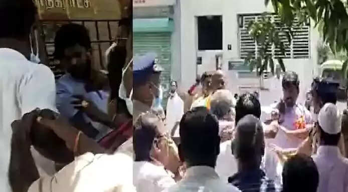 நாம் தமிழர் கட்சி நிர்வாகிகள் மீது திமுகவினர் தாக்குதல்.. கண்டுகொள்ளாத போலீசார்