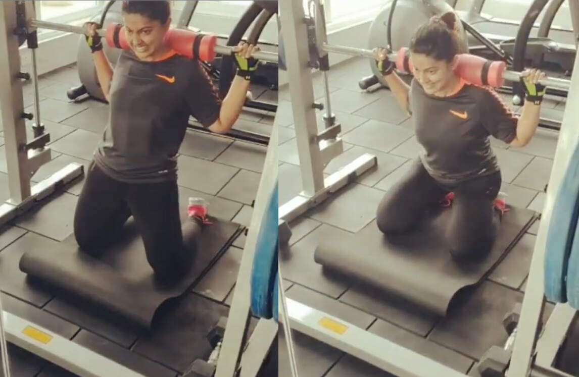 மீண்டும் நடிகை சினேகா சென அழகு.. ‘ஜிம்’க்கு போய் உடல் எடையை குறைத்தார் !!