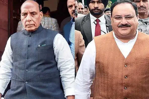 ராஜ்நாத்சிங் மற்றும் பாஜக தலைவர் ஜே.பி.நட்டாவுக்கு கொரோனா உறுதி!!