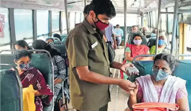 இனி பஸ்களில் மக்கள் முகக்கவசம் அணிய வேண்டும்.!!