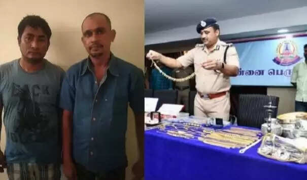 சென்னையை நடுங்கவைத்த கொடூர கொலை.. தம்பதி உடல்கள் தோண்டி எடுத்து விசாரணை.. 1000 நகை மீட்பு !!