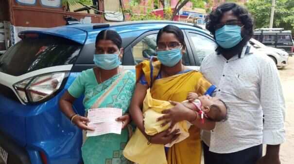 அமைச்சரின் உதவியாளர் ரூ.15 லட்சம் மோசடி! கைக்குழந்தையுடன் இளம்பெண் புகார்!