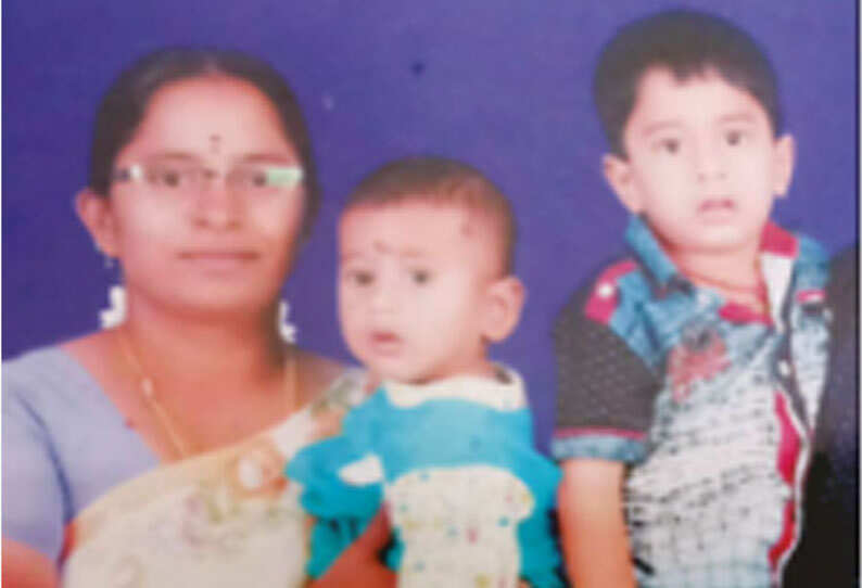 கணவன் மீது சந்தேகம்.. கல்லை கட்டி 2 மகன்களுடன் கிணற்றில் குதித்து பெண் தற்கொலை..!
