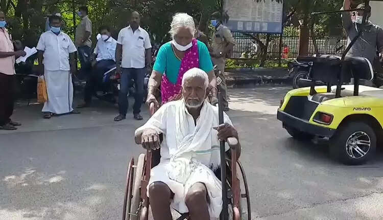 உணவு கொடுக்காமல் 95 வயது பெற்றோரை துரத்தி அடித்த மகள்கள்!!