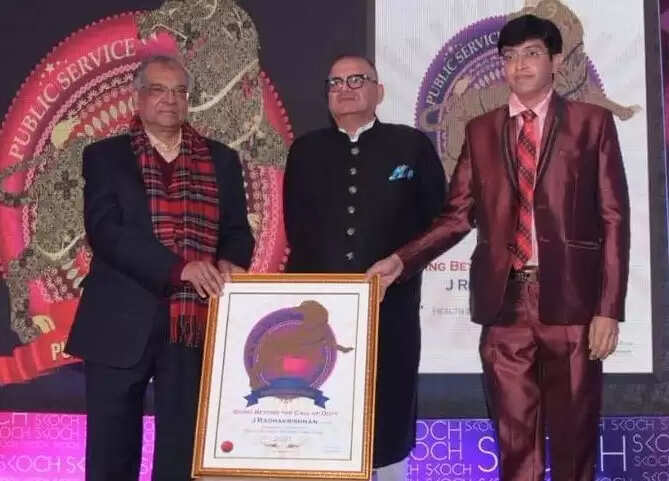 டாக்டர் ஜெ.ராதாகிருஷ்ணனுக்கு ‘ஸ்கோச்’ விருது..!! டாக்டர் ஜெ.ராதாகிருஷ்ணனுக்கு ‘ஸ்கோச்’ விருது..!!