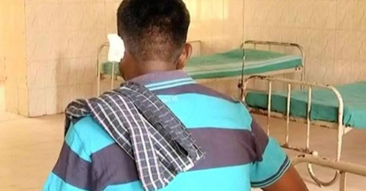 குடிபோதையில் பக்கத்து வீட்டுக்காரர் காதை கடித்து துப்பிய இளைஞர்!!