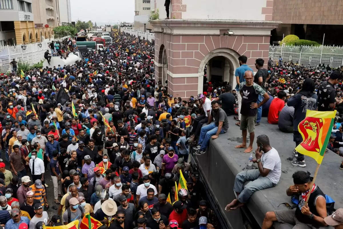 srilanka-ranil protest