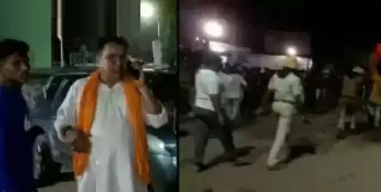 நீடிக்கும் பதற்றம்.. மத்திய அமைச்சர் கார் மீது கல்வீச்சு !!