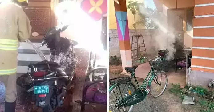 e scooter fire