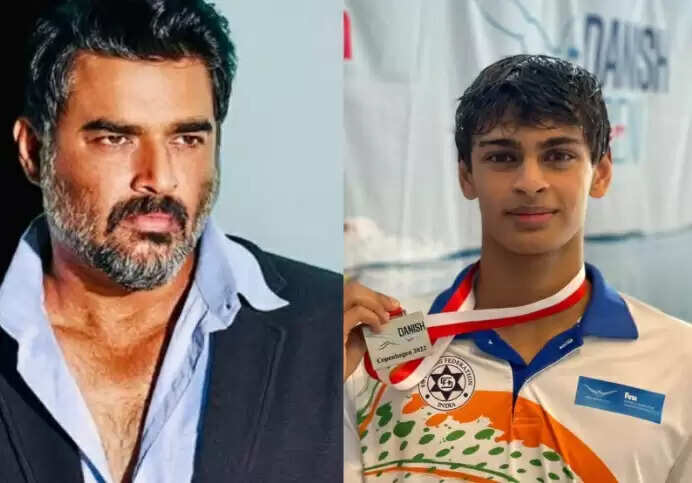 டென்மார்க் நீச்சல் போட்டி.. நடிகர் மாதவனின் மகன் வேதாந்த் பதக்கம் வென்று சாதனை
