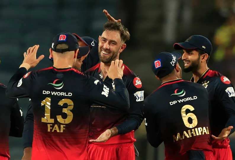 இன்று நடைபெற்ற ஐபிஎல் ஆட்டத்தில் சென்னை அணியை வீழ்த்தி பெங்களூரு அணி வெற்றி..!!