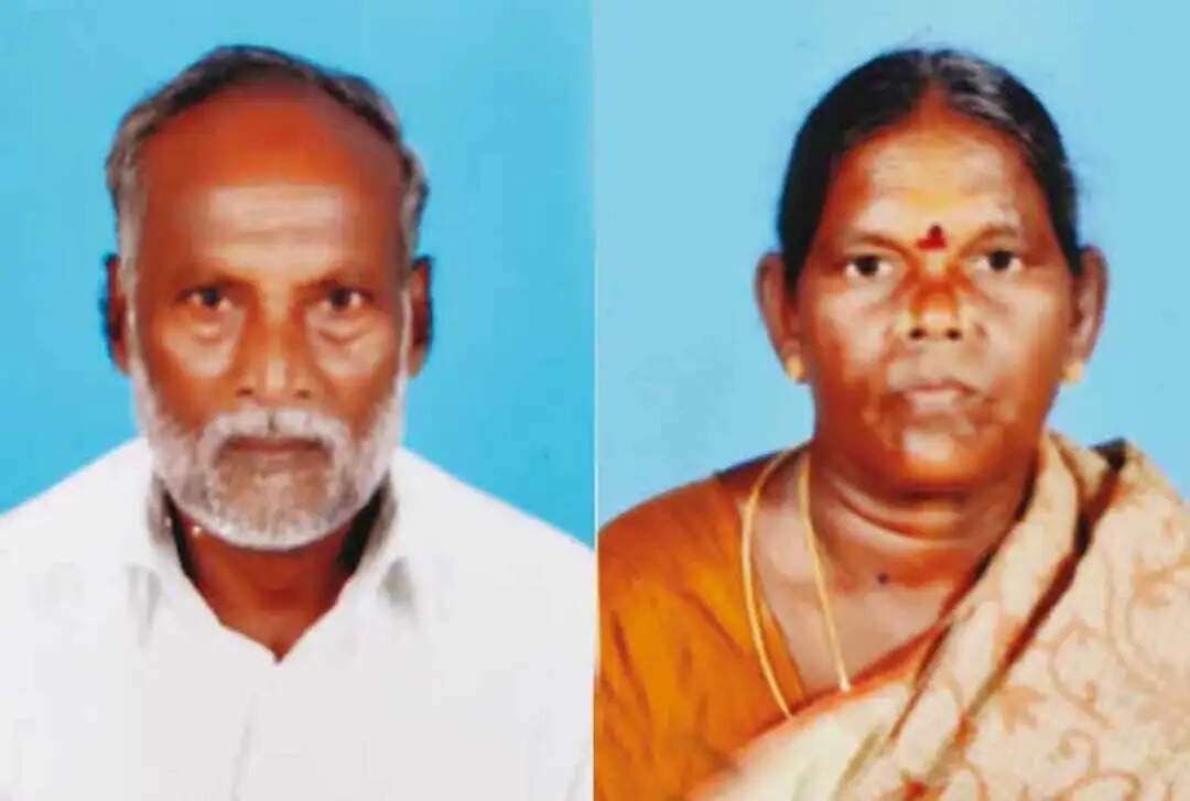 இறப்பிலும் இணைபிரியா தம்பதி..!