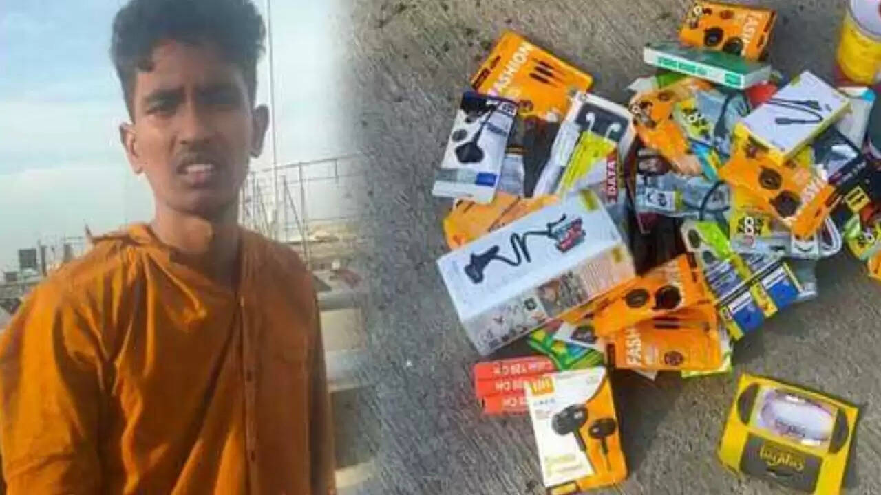 போதை தலைக்கேறியதால் போலீசாரிடம் வசமாக சிக்கிய திருடன்..!!