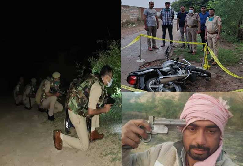 கொள்ளை கும்பல் தலைவன் உள்பட 2 பேர் சுட்டுக்கொலை! அசத்திய தமிழர் எஸ்.எஸ்.பி முனிராஜ்!!