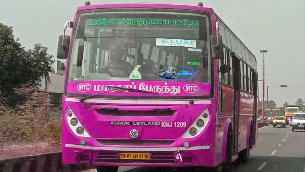 பிங்க் நிற பேருந்துகளாக மாறும் தமிழக அரசு பேருந்துகள்..!! ஏன் தெரியுமா ?