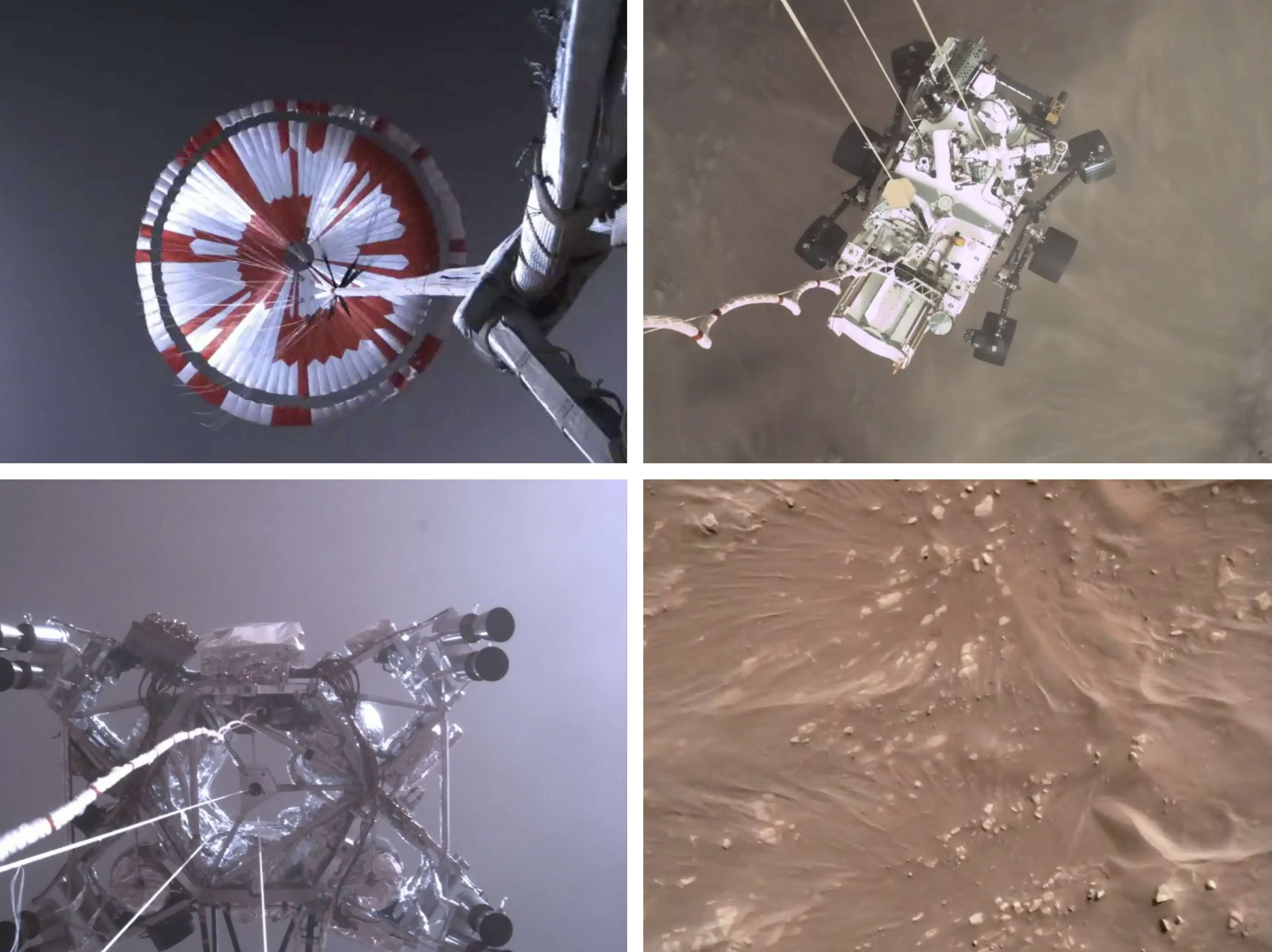 செவ்வாயில் நாசாவின் ரோவர் தரையிறக்கம்! மெய்சிலிர்க்கும் வீடியோ !!