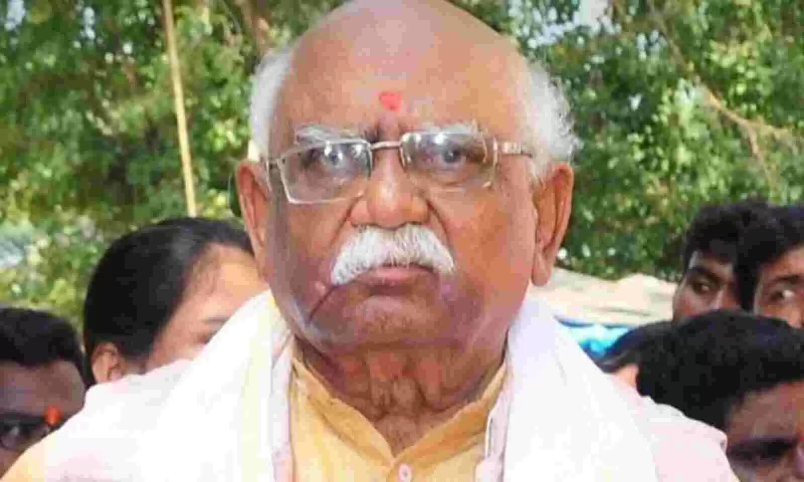 பாஜகவின் சார்பில் முதல் முறையாக தேர்ந்தெடுக்கப்பட்ட பழம்பெரும் தலைவர் ஜங்கா ரெட்டி காலமானார்..!!