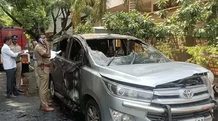 car fire 2