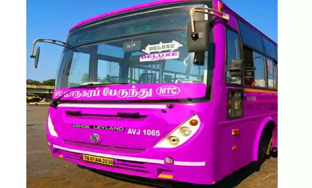 மகளிருக்காக.. பிங்க் நிறத்துக்கு மாறும் சாதாரண கட்டண பேருந்து !