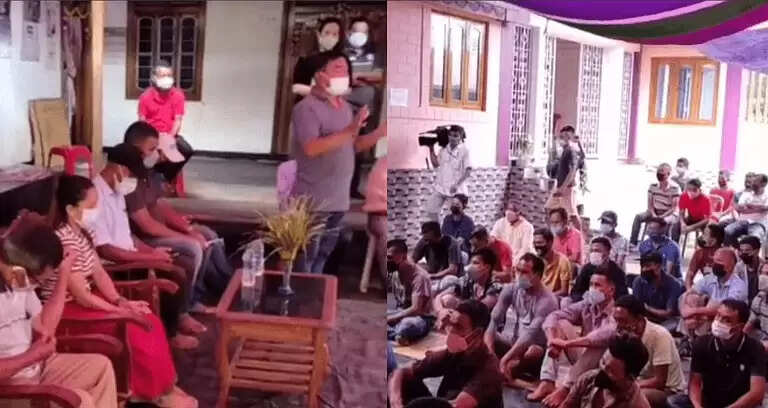 பயிற்சிக்கு உதவிய 150 லாரி ஓட்டுநர்களுக்கு விருந்து; மனிதே நேய மங்கை மீராபாய் சானு!!