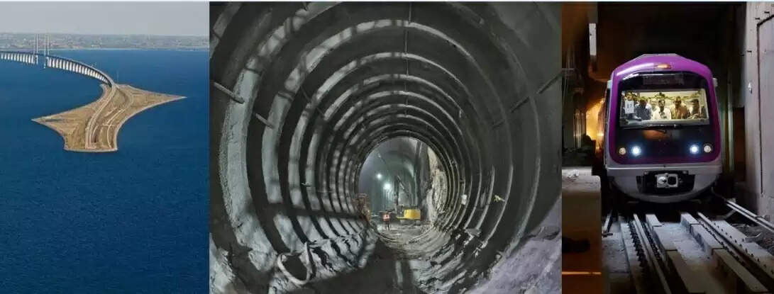 ஆற்றுக்குள் மெட்ரோ ரயில் நிலையம்.. 80% பணிகள் நிறைவு.. அடுத்தாண்டு திறப்பு !!