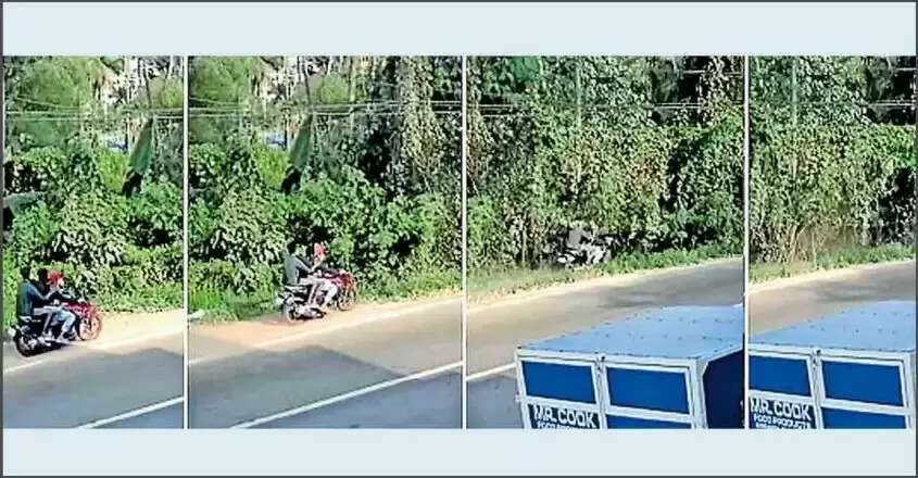 தாறுமாறாக பைக் ஓட்டி மரத்தில் மோதல்; ஸ்பாட்டிலேயே 3 சிறுவர்கள் பலி..!!