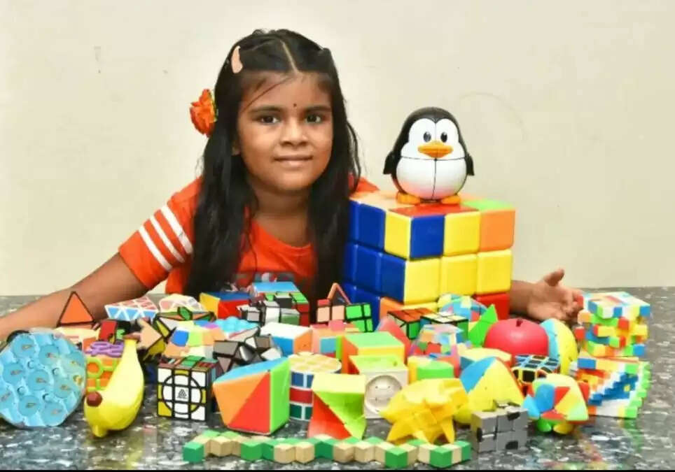 ரூபிக் கியூப் விளையாட்டு.. சென்னை சிறுமி கின்னஸ் சாதனை..!