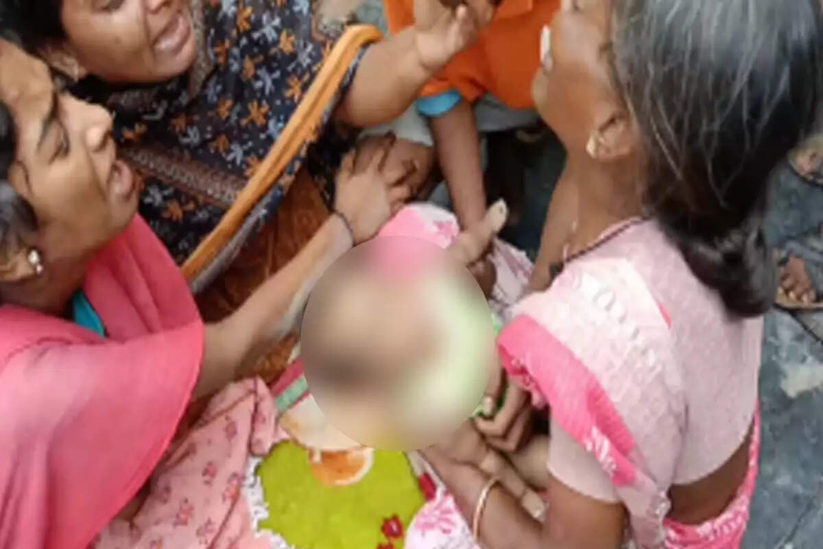 கொடூரத்தின் உச்சம்..!! பிறந்து 40 நாட்களே ஆன பச்சிளம் குழந்தையை பெயிண்ட் பக்கெட் நீரில் மூழ்கடித்து கொலை..!!