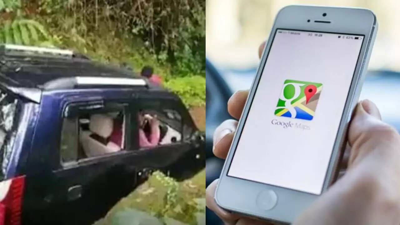 கூகுள் மேப் பொய் சொல்லாது என நம்பி போன குடும்பத்தின் நிலையை பாருங்க..!!