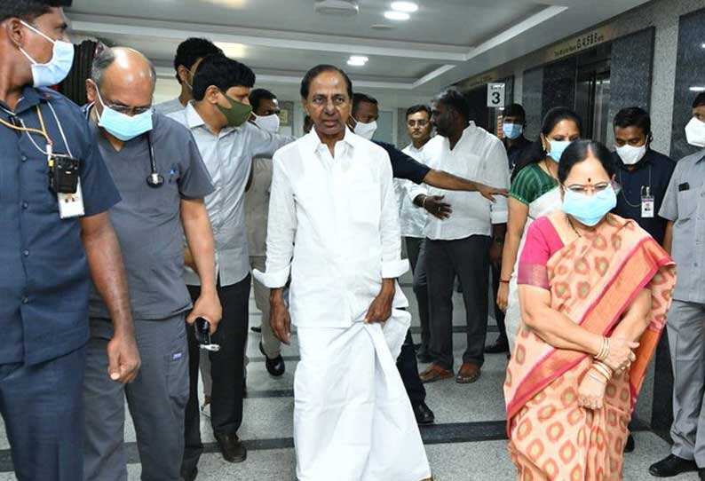 உடல்நிலை பாதிப்பு.. தனியார் ஆஸ்பத்திரியில் முதல்வர் அனுமதி..!