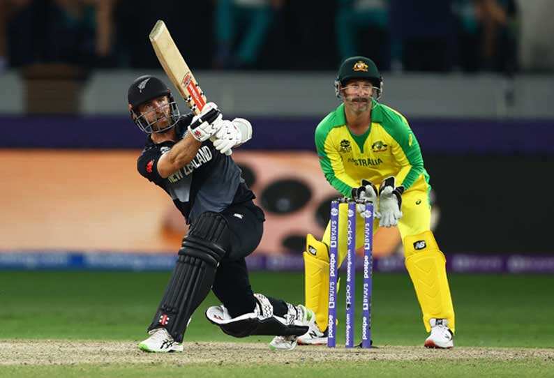 அடித்து நொறுக்கிய வில்லியம்சன்.. ஆஸ்திரேலியாவின் வெற்றிக்கு 173 ரன்கள் இலக்கு !!