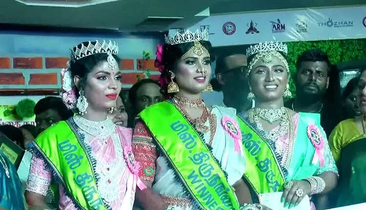 சென்னையைச் சேர்ந்த திருநங்கை சாதனா மிஸ் கூவாகம் ஆக தேர்வு!!