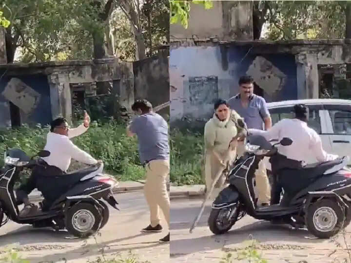 மாற்றுத்திறனாளி மீது தாக்குதல்! பதறவைக்கும் வீடியோ!!