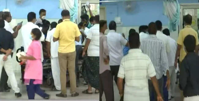 சேலம் அருகே பரபரப்பு..!! பள்ளியின் 2வது மாடியில் இருந்து குதித்து மாணவி தற்கொலை முயற்சி!