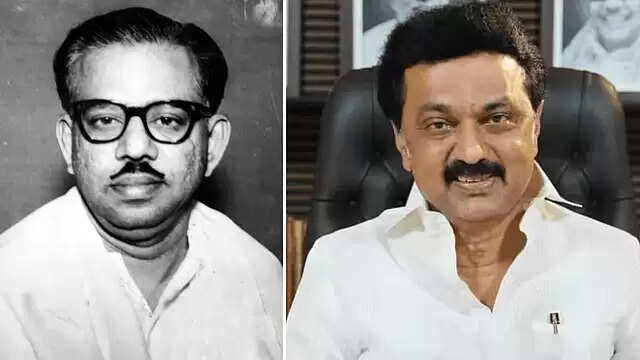 இரா.நெடுஞ்செழியன் சிலையை இன்று திறந்து வைக்கிறார் மு.க.ஸ்டாலின்!!