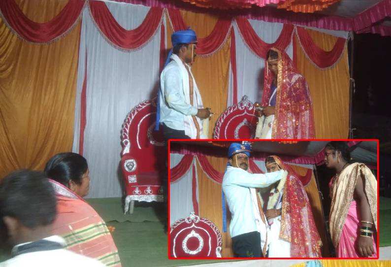 முகூர்த்த நேரத்திற்கு மாப்பிள்ளை வராததால் வேறொருவரை மணம்முடித்த மணமகள்!!