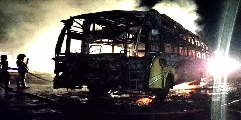 omni bus fire