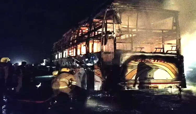 omni bus fire