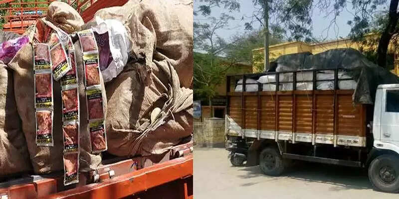 அதிரடி காட்டிய போலீஸ்… ஒரு டன் குட்கா பறிமுதல்!!