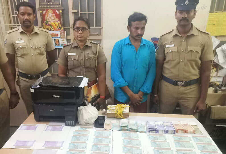 கம்பம் அருகே கம்ப்யூட்டர் டிசைனரை கைது செய்த போலீஸ்..!!